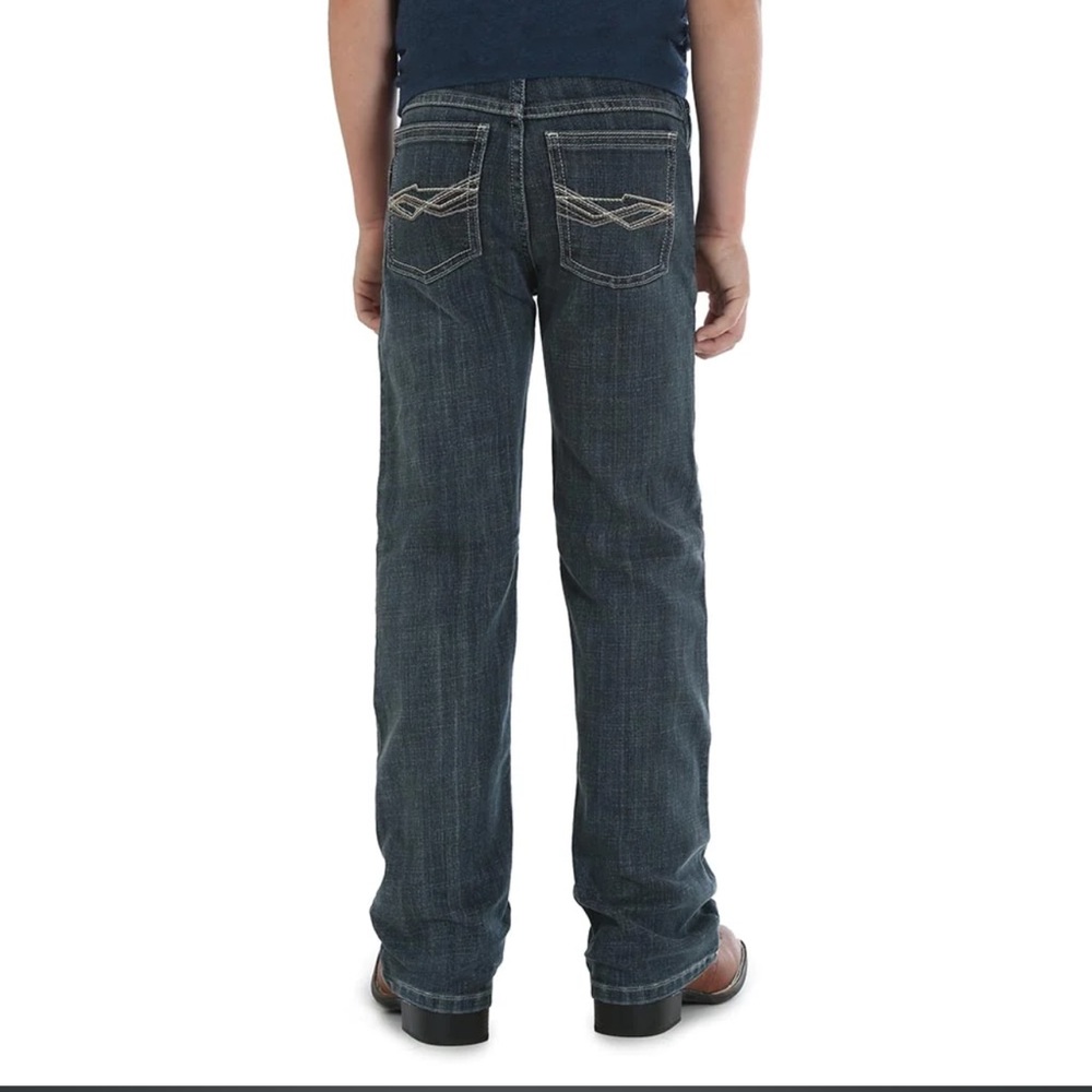 Wrangler 20X Boy's No. 42 Vintage Bootcut Jeans - Style 42BWXGG - Size 18 Reg